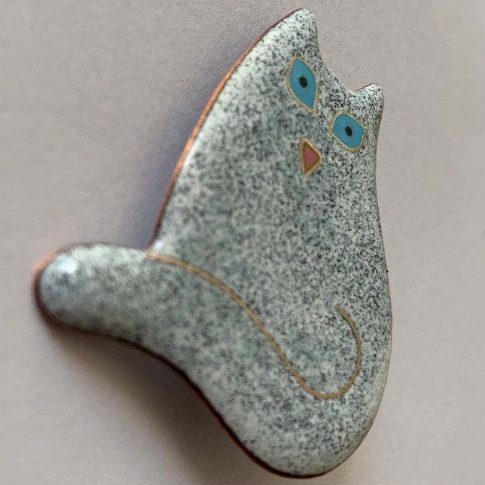 Broche chat