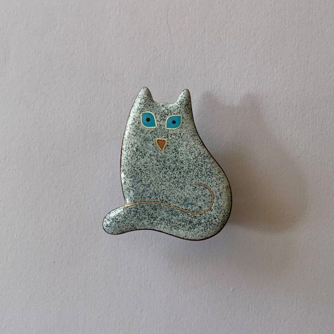 Broche chat